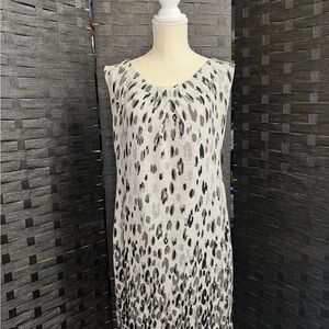Jonathan Martin Gray Knit sweater dress